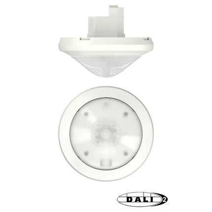 Theben thePassa P360-221 DALI UP WH Presence Detector (PIR) Corridor Ceiling Installation Flush-Mounted White
